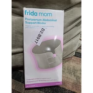 New Frida Mom Postpartum Abdominal Support Binder, 3 Adjustable Straps, Core
